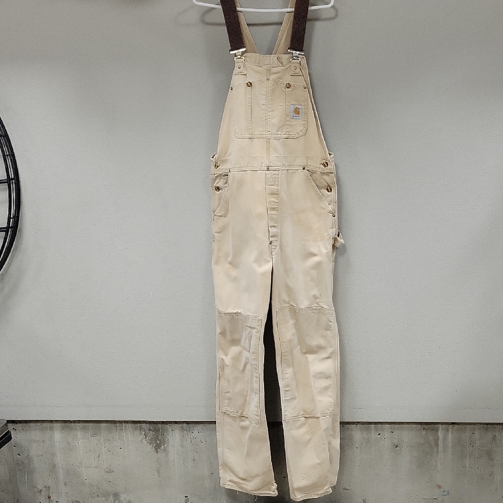 Carhartt Tan Overalls Vintage